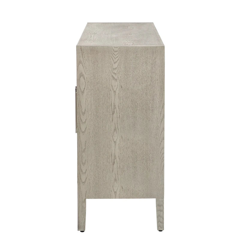 Credenza contenitore a 4 ante con ripiani regolabili