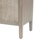 Credenza contenitore a 4 ante con ripiani regolabili