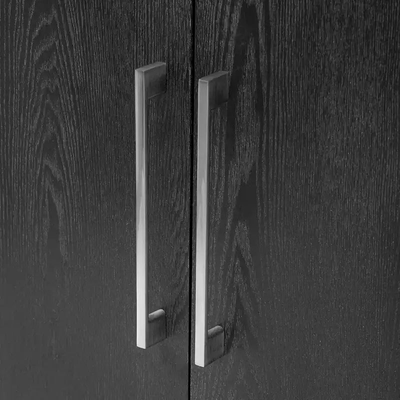 Credenza contenitore a 4 ante con ripiani regolabili