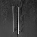 Credenza contenitore a 4 ante con ripiani regolabili