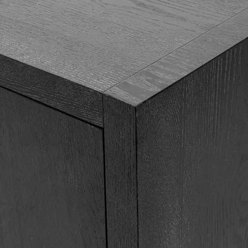 Credenza contenitore a 4 ante con ripiani regolabili