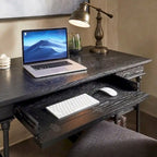 Bureau met neerklapbare lade en vier planken