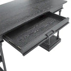 Bureau met neerklapbare lade en vier planken