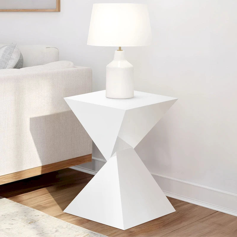 Outdoor decorative side table