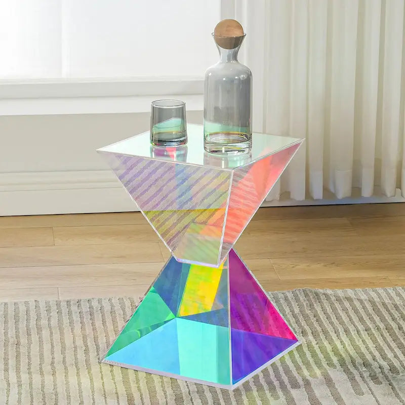 Outdoor decorative side table