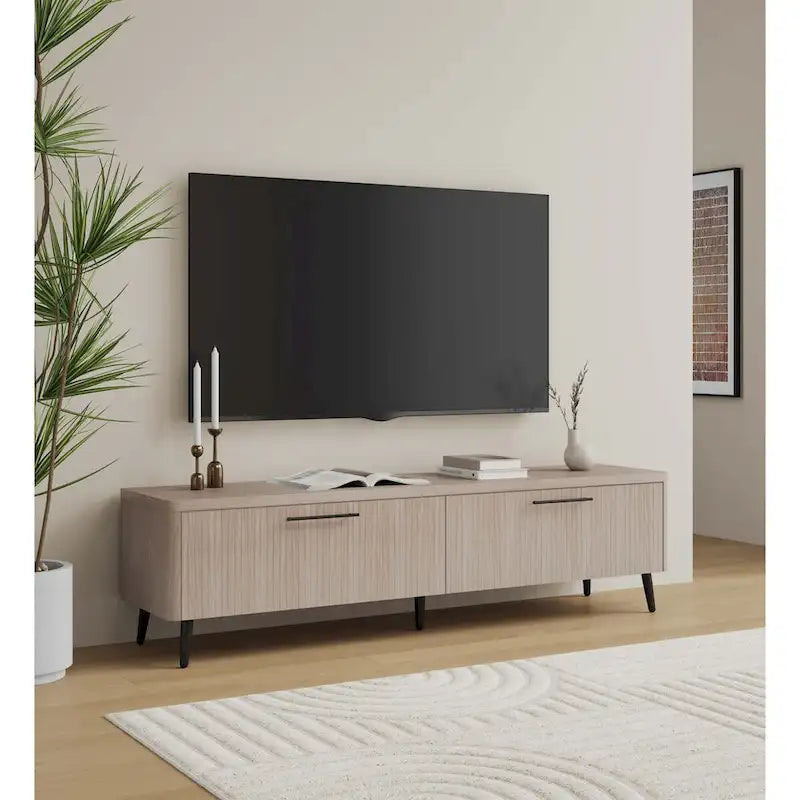 Tv-meubel in mid-centurystijl, 68.9 inch, geschikt voor tv's tot 75 inch