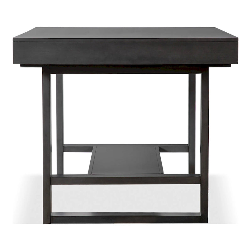 60-inch Solid Wood Counter Height Dining Table with Drawers