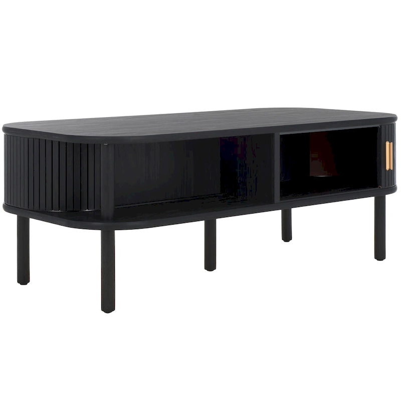 2 Tambour Door Coffee Table - 43Wx22Dx17H