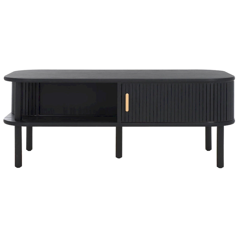 2 Tambour Door Coffee Table - 43Wx22Dx17H
